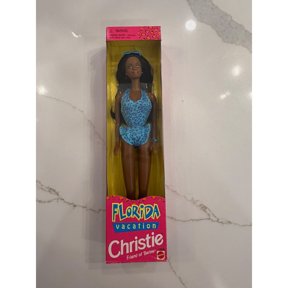 Vintage 1998 Mattel Florida Vacation Christie Doll Friend of Barbie 20536 NIB
